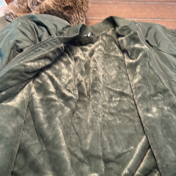 Lands End Women’s 3 in 1 Winter Jacket.  3X.  Army green. - Picture 16 of 16